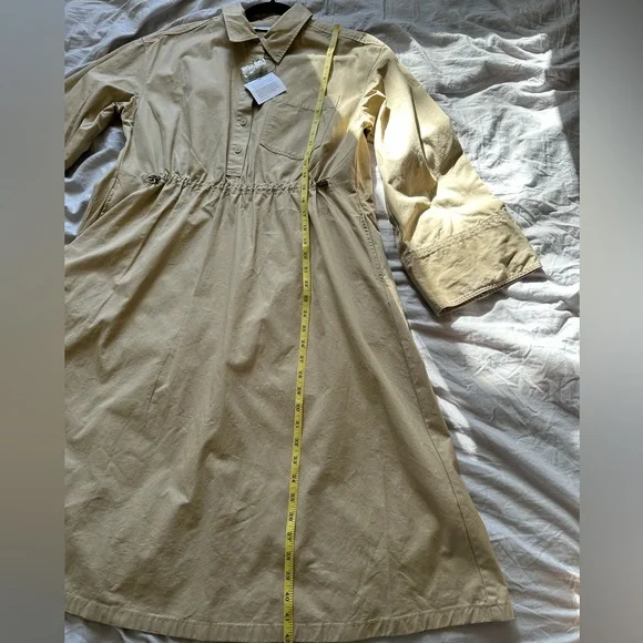 Uniqlo x JW Anderson collaboration canvas dress Sz Small/ fits boxy 100% cotton - Picture 8 of 8
